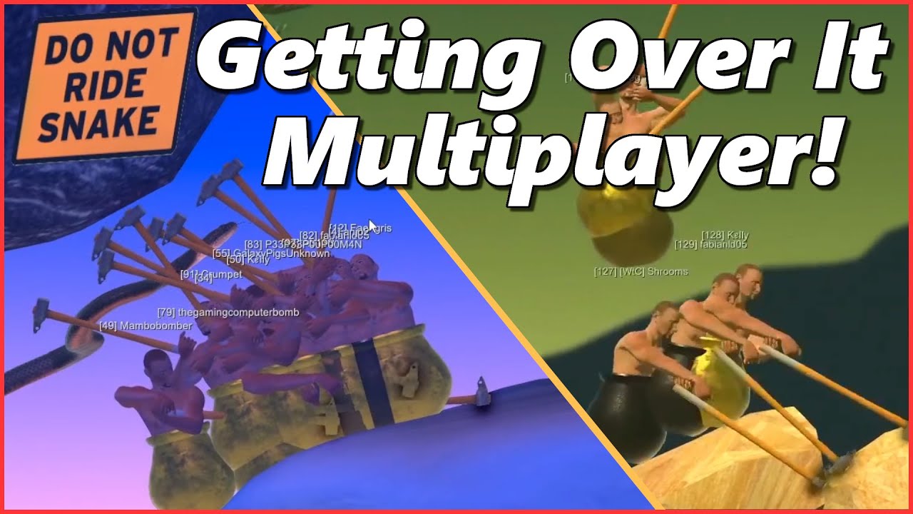 Getting Over It With Bennett Foddy マルチプレイ