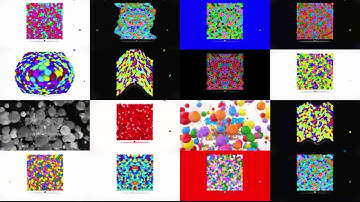 Learn Shapes With Color Balls x16 |SQUARE| New Effects Sponsored By Preview 2 Mokou Deepfake Effects