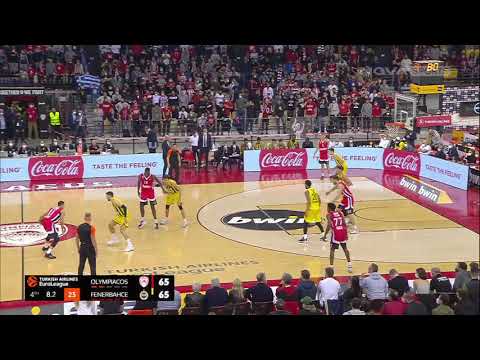 Ολυμπιακός- Φενέρμπαχτσε 67-65