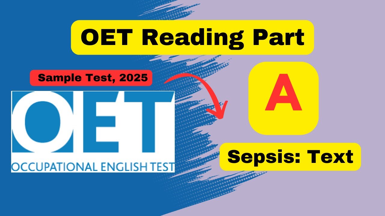OET Reading Part A: Sepsis | Practice Test with Answers