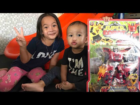 Kenzo Beli Mainan Robot Yang Bisa Jadi Mobil ๐ Mainan Anak Cowo