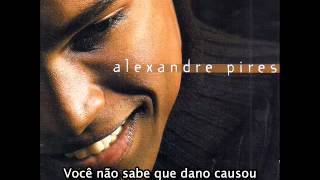 Alexandre Pires - Você me robou a minha vida - Con subtítulos en Portugués y en Español Latino chords