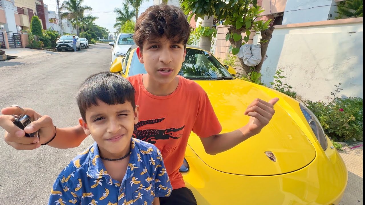 Super-Car Thuk Gayi 😂 PRANK On Sourav