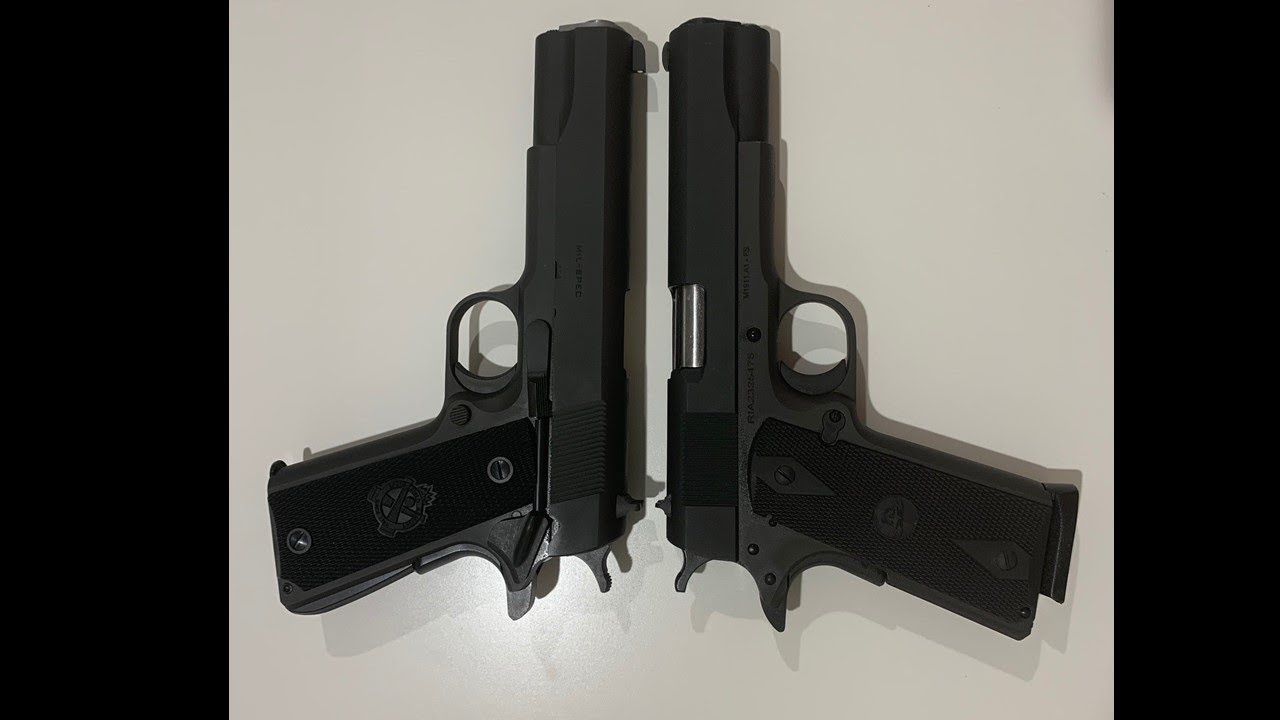 如何选购1911手枪 - 中低价位与品牌1911的区别在哪