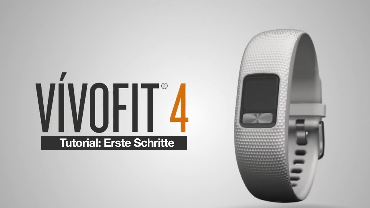 Garmin vívofit® 4 – Erste Schritte - YouTube