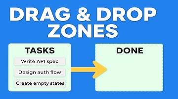 Drag & Drop Zones in Vanilla JavaScript | Beginner-Friendly Tutorial