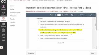 205 Overview of final project