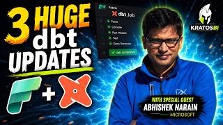 🤯 These 3 Fabric dbt Updates Will BLOW Your Mind!