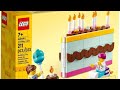 LEGO Birthday Cake Speed build! I Built My 4 YR Old A Lego Cake For Her Birthday! A Minifig of Her!