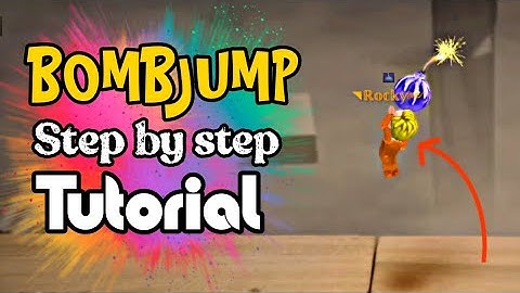 Bomb Jump Trick Step By Step Tutorial | BOMB squad life