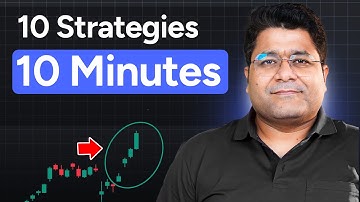 10 Trading Strategies in 10 Minutes | By Priyank Sharma