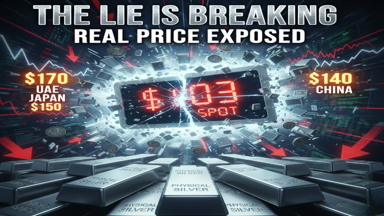 Physical Silver Price Hits $170 While Paper Silver Trades at $103: Supply Crisis Explained
