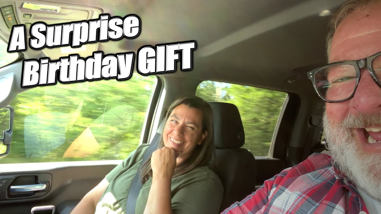A Surprise Birthday GIFT | A Big Family Homestead VLOG - YouTube