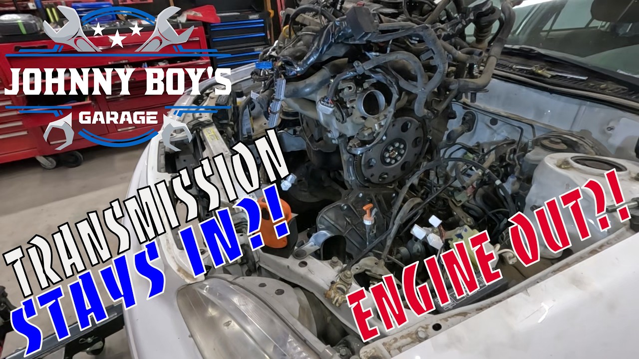 Машина за 50 долларов?! Снятие двигателя?! Toyota Corolla 1999 года, двигатель 1,8 л