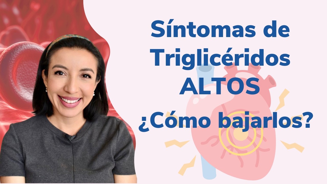 Baja tus TRIGLICÉRIDOS en 24 horas. Triglycerides.