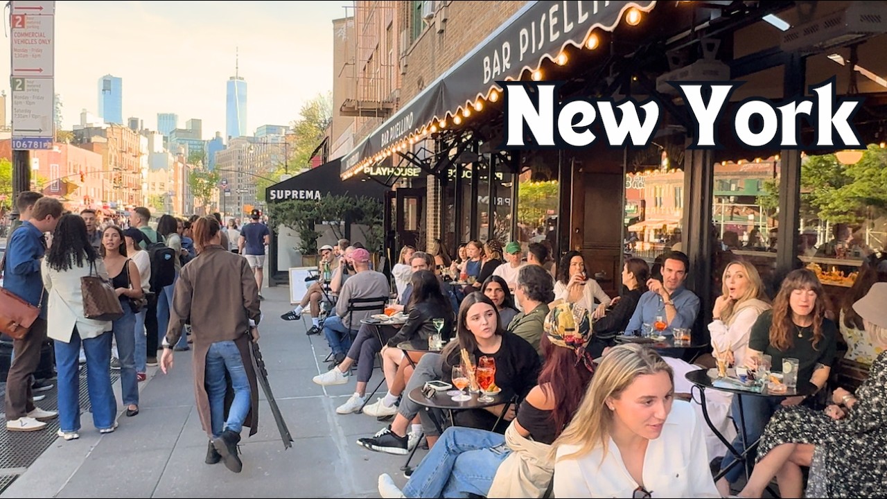 New York, Amerika Serikat | NYC | Tur Jalan Kaki 4K