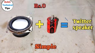How make twitter speaker at home