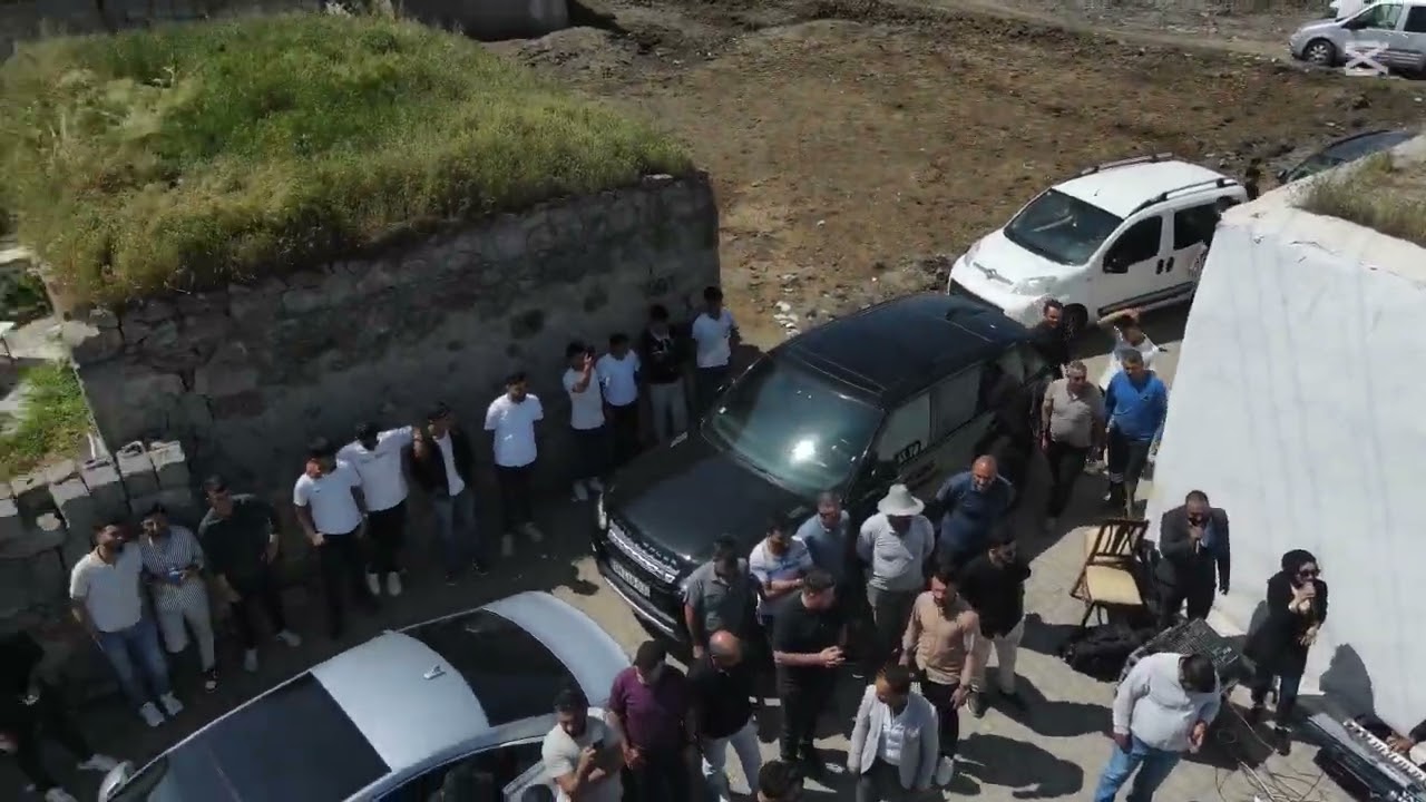 Horasan Kırkgözeler köyü düğün 