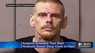Suspect Arrested After Modesto Donut Shop Clerk Shot In The Face During Robbery