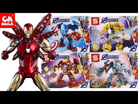 LEGO Avengers Endgame Final Battle Avengers Assemble Avengers VS Thanos Army Support NEO25 : Paypal . 
