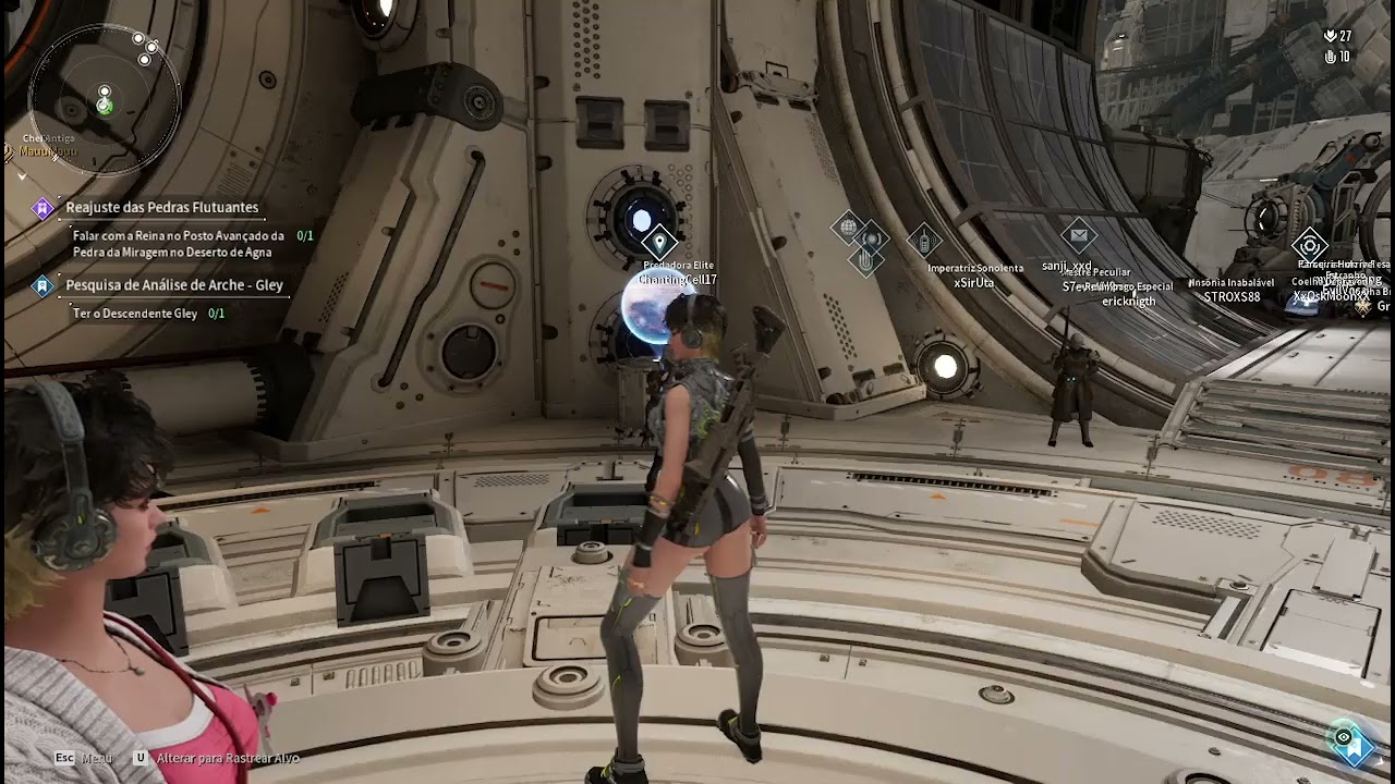 The first descendant-Jiggle physics