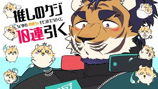 【ちいかわ】狙うは一等！ビッグモモンガ！【くじ】