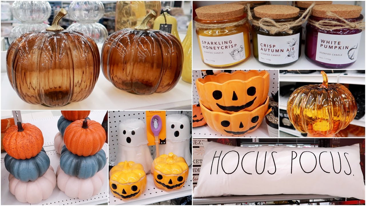 NEW FALL DECOR + HALLOWEEN DECOR SHOP WITH ME AT BED BATH AND BEYOND