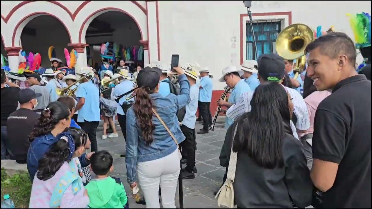 Banda kORDILLERA y CHINELOS en San MIGUEL ATLAUTLA Edo. Mex. 17-08-25.