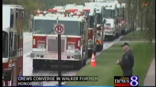Information Annual parade remembers firefighters Update