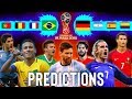 FIFA World Cup Russia 2018 *PREDICTIONS* · Final Version