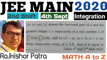 Let {x} and [x] denote the fractional part of x and the greatest integer less than or equal to x res