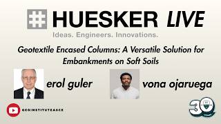 #Huesker LIVE: Geotextile Encased Columns: A Versatile Solution for Soft Soils Embankments