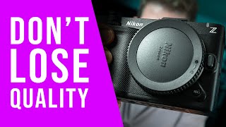 3 MUST CHANGE settings on the Nikon ZR
