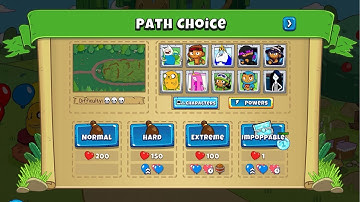 Bloons Adventure Time TD - Path Choice Impoppbale Mode