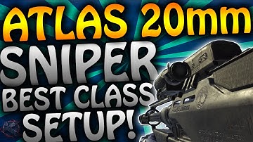 COD: Advanced Warfare - "ATLAS 20mm" BEST SNIPER CLASS SETUP! (COD: AW Best Sniper Class Setup)