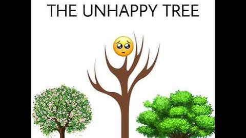 English: Lesson 3 The unhappy tree