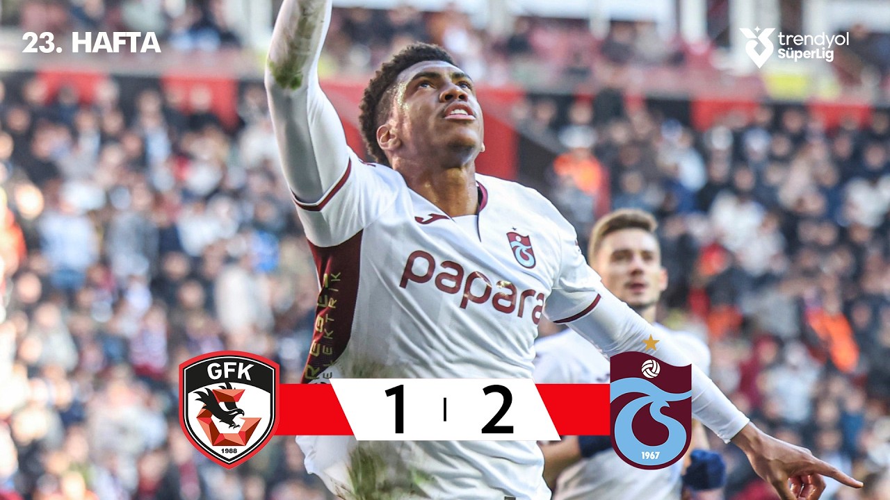 Gaziantep FK (1-2) Trabzonspor - Highlights/Özet | Trendyol Süper Lig - 2025/26