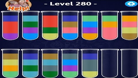 Colour sort level 280