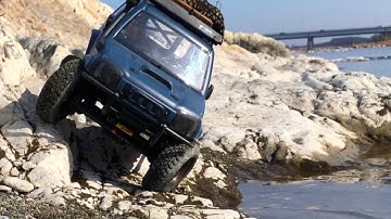 RC Jimny MST CMX 更なる悶絶を求めて!オープンデフ!!中編 「水際ゾーン突入」_ MST CFX _ Dec 13.2020 川本ロック