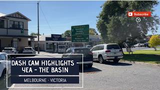 Road Trip Highlights dashcam view - Yea Victoria to The Basin Victoria Australia