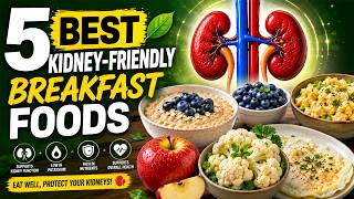 5 Best Kidney-Friendly Breakfast Foods | Healthy Breakfast for Kidney Health
5 Best Kidney-Friendly Breakfast Foods | Healthy Breakfast for Kidney Health 🍳🫐
5 Best Breakfast Foods for Your Kidneys | Eat This in the Morning! 🫘🍎
5 Kidney-Friendly Foods You Should Try for Breakfast | Kidney Health Tips 🥣❤️
What should you eat for breakfast if you want to support your kidney health? 🫘❤️
Your morning meal can be a great opportunity to choose nutritious foods that fit into a kidney-friendly lifestyle. In this video, Smart Life Health shares 5 kidney-friendly breakfast foods that can be simple, nutritious, and easy to include in your daily routine.
From protein-rich egg whites to antioxidant-packed blueberries, these foods can add variety and important nutrients to your breakfast. However, remember that a kidney-friendly diet is not the same for everyone.
🍳 1. Egg Whites
Egg whites are a source of high-quality protein and can be a simple addition to a healthy breakfast. Compared with egg yolks, egg whites are naturally lower in phosphorus.
Protein is important for maintaining muscles and overall health, but people with kidney disease may need to manage their protein intake based on their individual condition.
You can enjoy cooked egg whites with whole-grain toast or suitable low-potassium vegetables, depending on your dietary needs.
🫐 2. Blueberries
Blueberries are packed with antioxidants and are a nutritious fruit option.
They are relatively low in potassium compared with many other fruits and provide vitamin C and beneficial plant compounds.
You can add blueberries to oatmeal, yogurt, or simply enjoy a small serving as a morning snack. Their natural flavor can also add sweetness without needing extra sugar.
🥣 3. Oatmeal
Oatmeal can be a filling breakfast because it provides fiber and can be part of a heart-healthy eating pattern.
Kidney health and cardiovascular health are closely connected, making overall heart health an important part of a healthy lifestyle.
For a healthier choice, consider plain oats instead of heavily sweetened instant oatmeal.
You can add a small amount of blueberries or another suitable fruit for natural sweetness.
However, if you have chronic kidney disease, your phosphorus and potassium needs can vary, so portion size and individual dietary needs matter.
🍎 4. Apples
Apples are another simple and convenient breakfast choice.
They provide fiber and are relatively low in potassium compared with many other fruits.
You can eat an apple on its own, slice it into oatmeal, or pair it with another suitable breakfast food.
And remember: whole fruit is different from fruit juice. Whole apples provide fiber that you dont get in the same way from juice.
🥦 5. Cauliflower
Cauliflower may not be the first food you think of for breakfast, but it can be a versatile vegetable option.
It is relatively low in potassium compared with some other vegetables and provides fiber, vitamin C, and other nutrients.
You can add cooked cauliflower to an egg-white scramble or create a simple vegetable breakfast bowl for a nutritious morning meal.
🩺 Important Kidney Health Reminder
These foods can fit into a kidney-friendly eating pattern, but kidney diets are not one-size-fits-all.
If you have chronic kidney disease (CKD), are on dialysis, or have abnormal potassium or phosphorus levels, your ideal diet may be different.
Your nutritional needs can depend on your kidney function, medications, laboratory results, dialysis status, and overall health.
👉 Always follow the advice of your doctor or registered dietitian when making significant changes to your diet.
If you found this video helpful, LIKE 👍 the video, SUBSCRIBE 🔔 to Smart Life Health, and SHARE it with someone who wants to learn more about kidney-friendly nutrition.
Thanks for watching, and stay healthy! ❤️
#kidneyhealth #kidneyfriendlyfoods #KidneyFriendlyBreakfast #KidneyDiet #kidneydisease #chronickidneydisease #HealthyBreakfast #healthyeating #kidneyhealthtips #healthyfoods #nutrition #SmartLifeHealth #bestdrinkforkidney #healthydrink
Disclaimer: This video is for educational and informational purposes only and is not a substitute for professional medical advice, diagnosis, or treatment. If you have kidney disease or other medical conditions, consult your doctor or a qualified registered dietitian before changing your diet.
📩 Business Inquiries & Collaborations
🤝 For Business, Sponsorships & Collaborations:
📧 brothersscreen@gmail.com
Were open to brand partnerships, sponsorship opportunities, product reviews, affiliate collaborations, and other business inquiries. Feel free to contact us via email. 5 Best Kidney-Friendly Breakfast Foods | Healthy Breakfast for Kidney Health