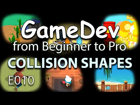 GameDev from Beginner to Pro - Editing COLLISION SHAPES (E010) - Buildbox