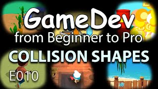 GameDev from Beginner to Pro - Editing COLLISION SHAPES (E010) - Buildbox screenshot 1