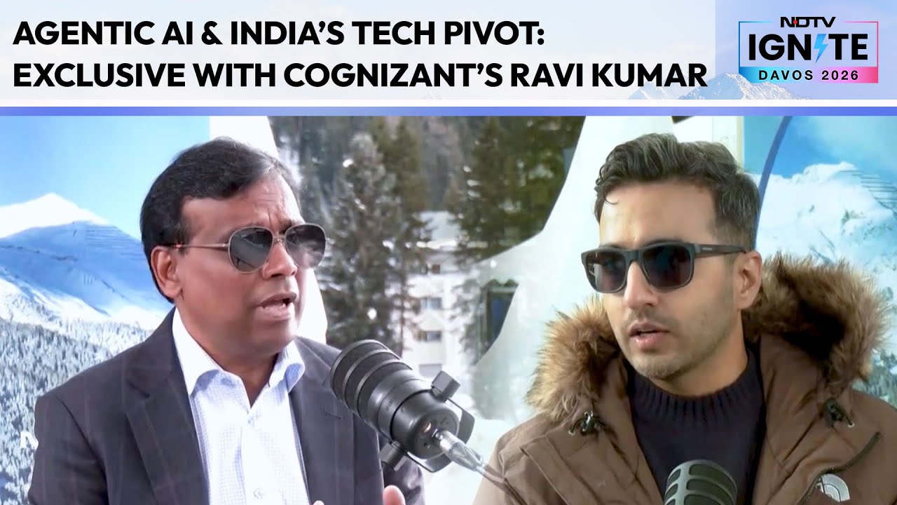Agentic AI & India's Tech Pivot | Ravi Kumar from Cognizant Exclusive from WEF on Tech360