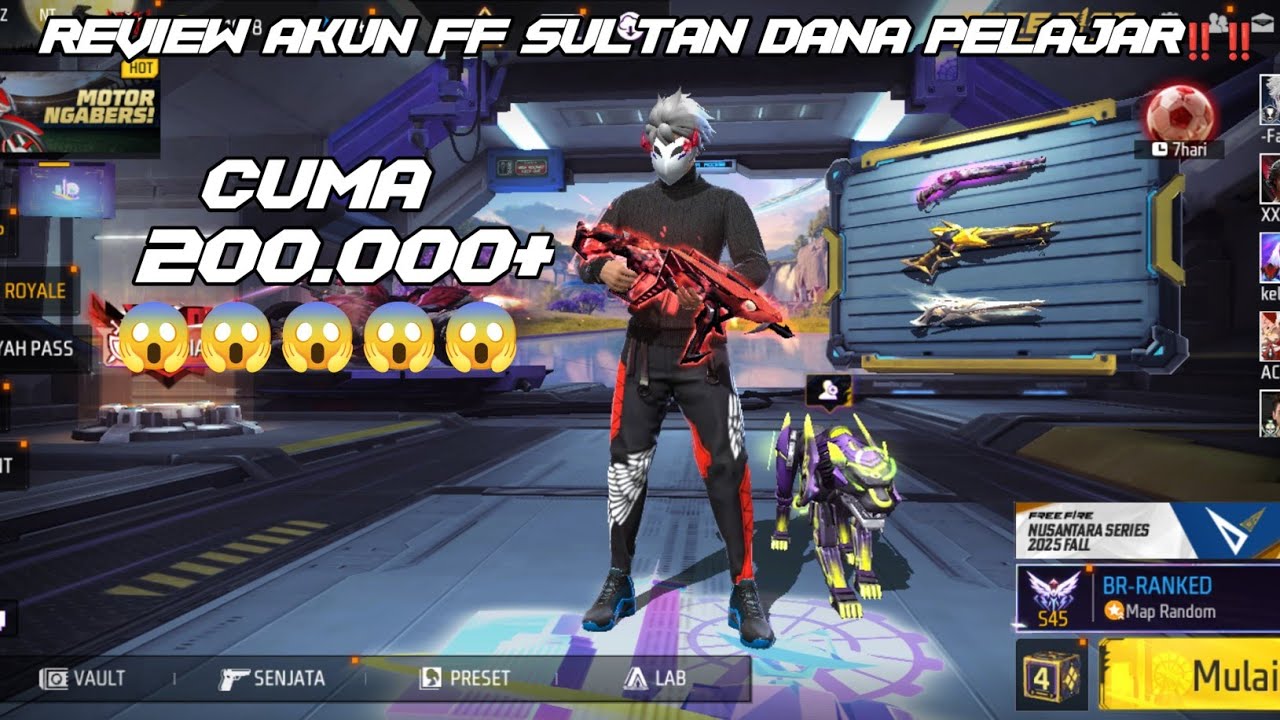 REVIEW AKUN FF SULTAN TAPI MURAH 😱😱 