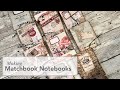 Matchbook Notebooks for gifts, favors, craft shows &amp; more! - A process video