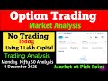 Option Trading Today | Nifty 50 Analysis | Nifty &amp; Banknifty Analysis for 1 December 2025 | Tomorrow