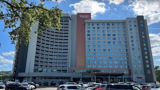 Staying at Drury Plaza Hotel at Disney Springs | Full Tour & 2 Room Suite With 2 Queen Beds & View