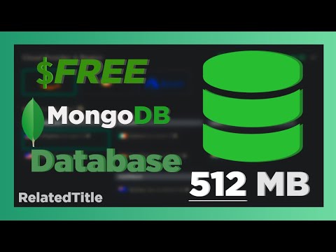 FREE MongoDB Cloud Hosting | 512 MB | MongoDB Atlas