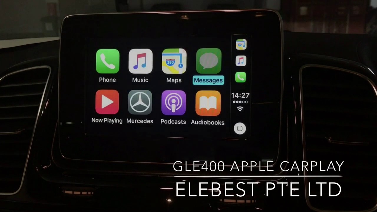 Mercedes Benz Gle400 Apple Carplay